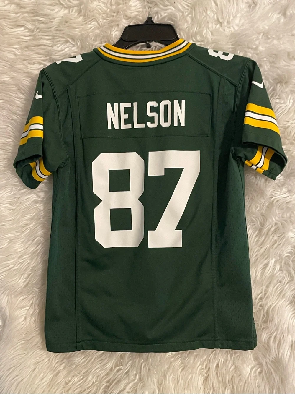 Green Bay Packers Jordy Nelson #87 Nike On Field Youth Jersey. Medium (10/12)